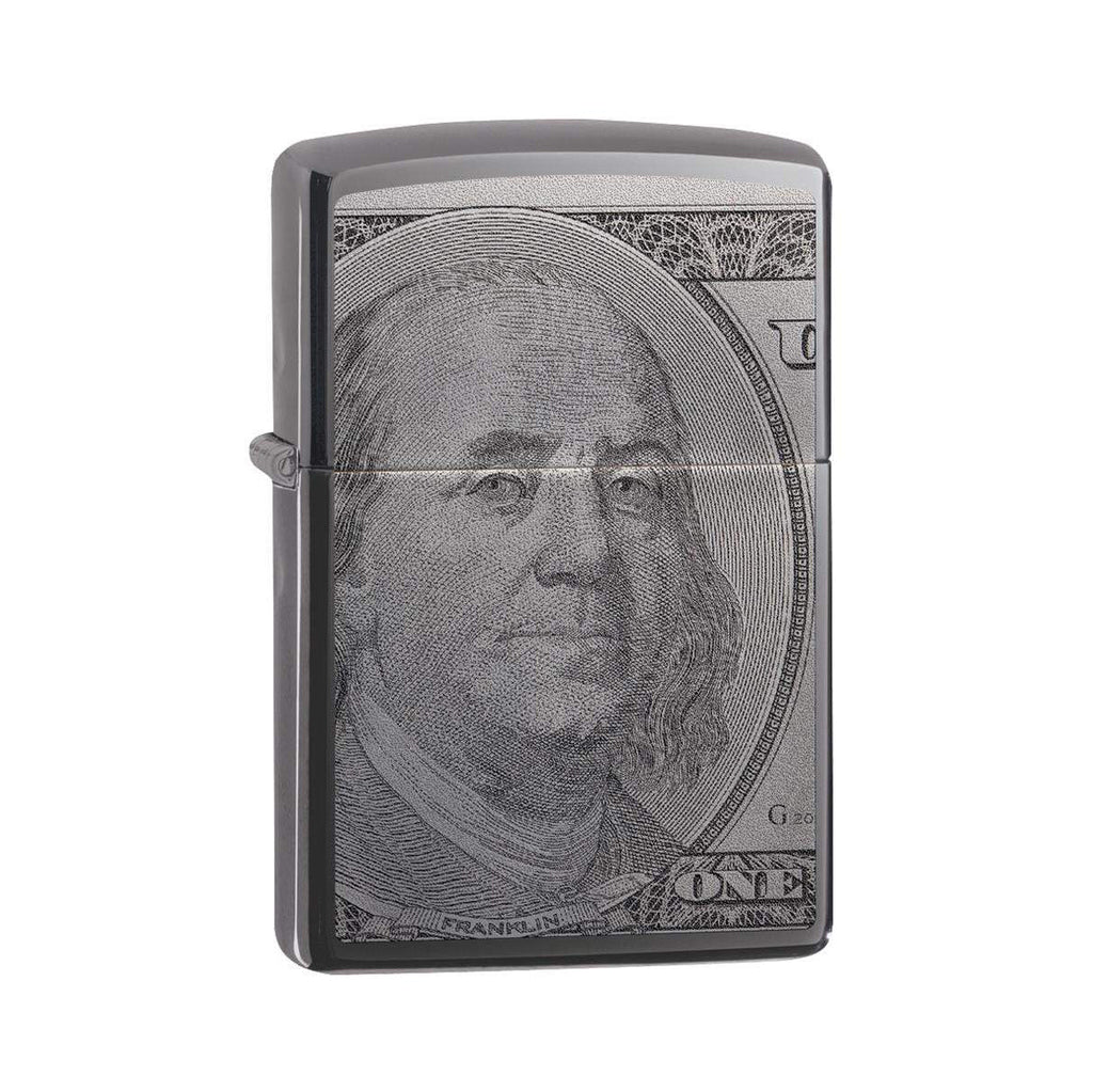 Black Ice Zippo Lighter: Personalised with Photo and Text Engraving, Unique Gift - Engraved Memories