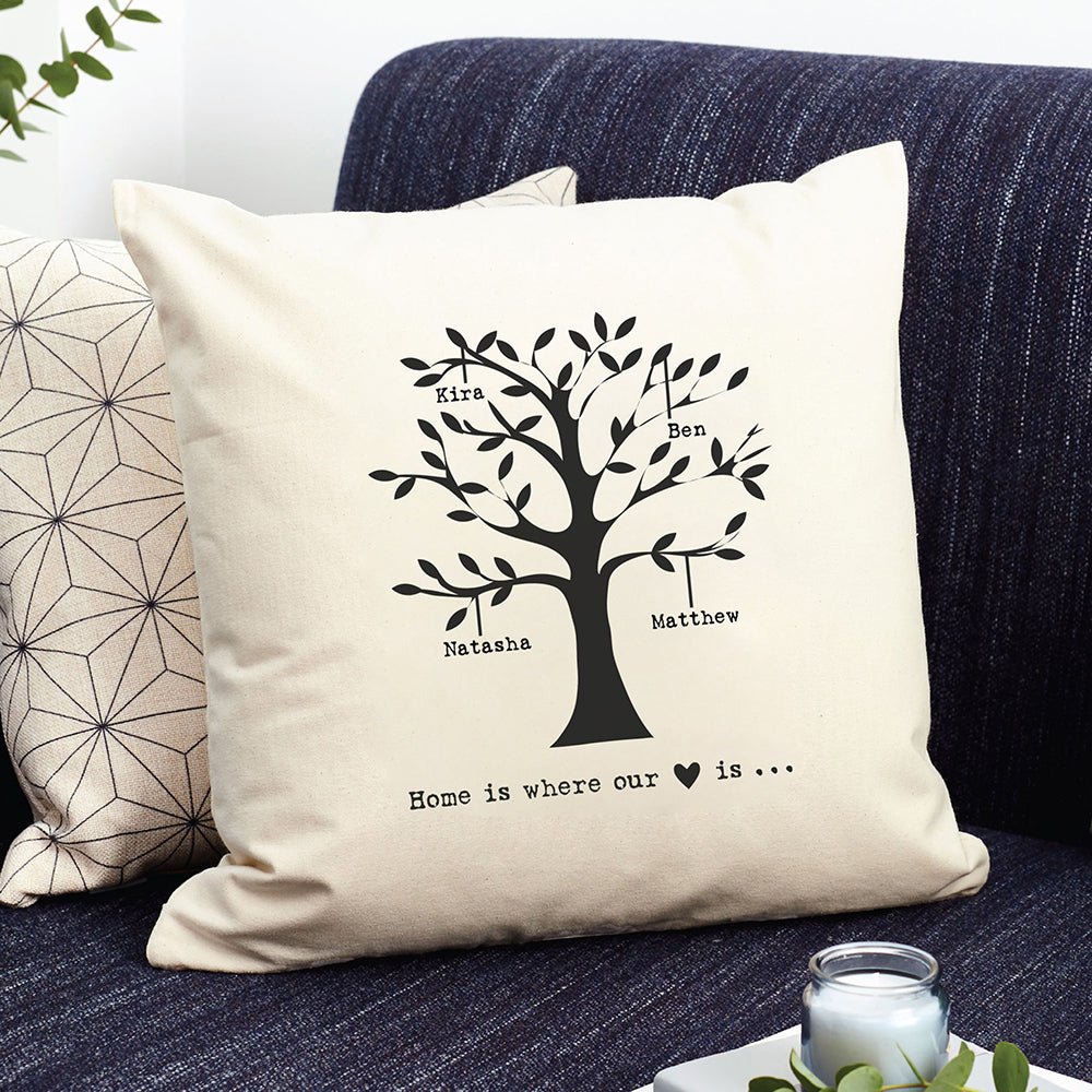 Family tree cushion hotsell